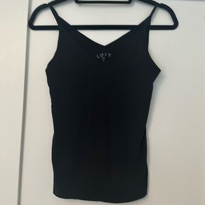 LOFT Black Tank Top